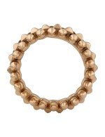 Кольцо из розового золота