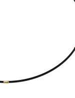 Шнурок шёлковый из лимонного золота c шёлковым шнурком