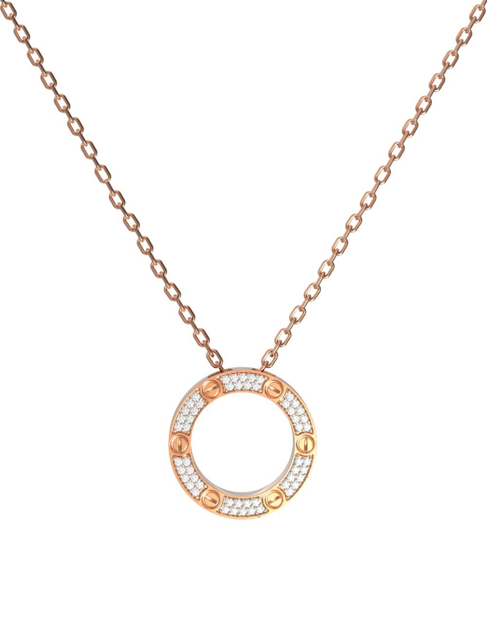 Колье из золота c бриллиантами