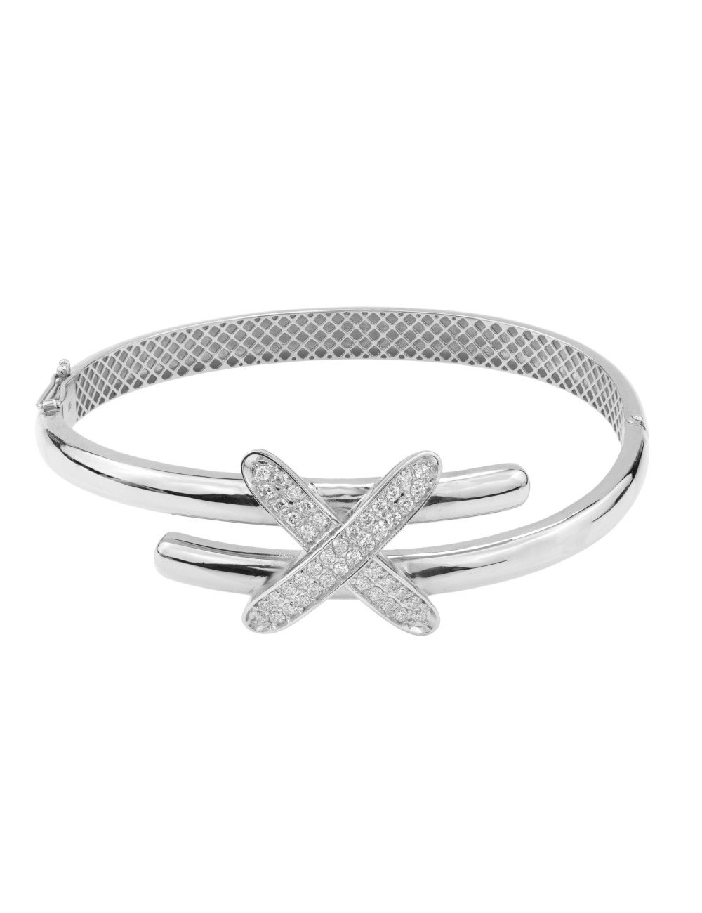 Браслет из белого золота c бриллиантами