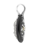 Подвеска из белого золота c ониксом