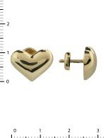 Серьги из лимонного золота