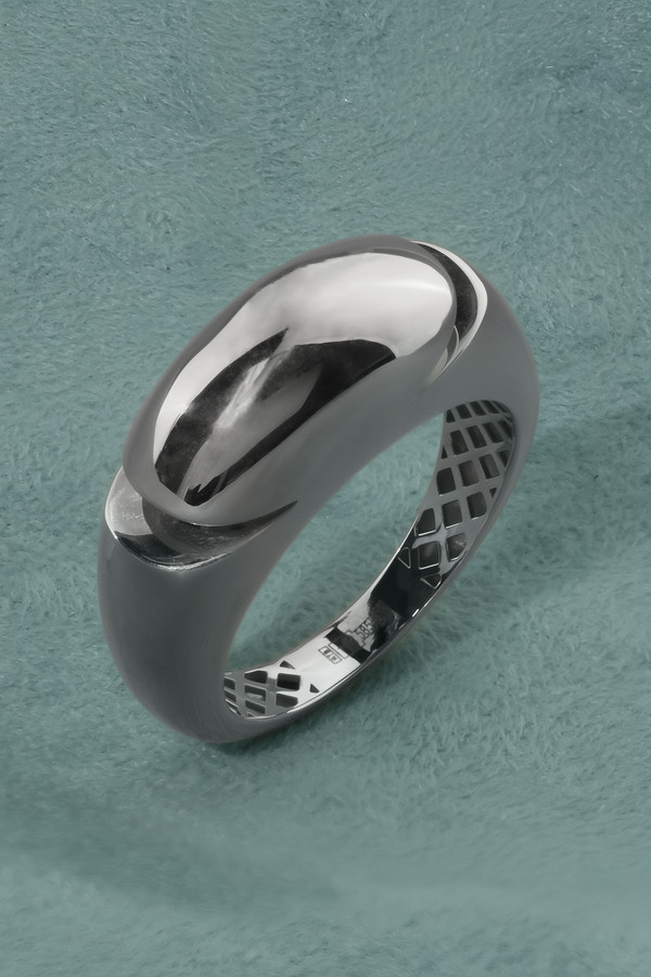 Кольцо из белого золота 585 пробы