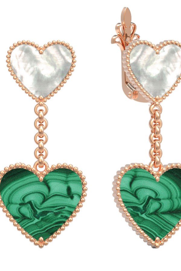 Серьги из золота 585 пробы