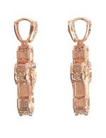 Крест из золота c бивнем мамонта