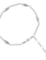 Браслет из белого золота c бриллиантами