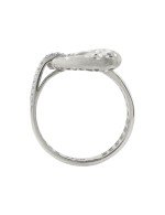 Кольцо из белого золота c бриллиантами