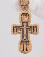 Крест из золота 585 пробы