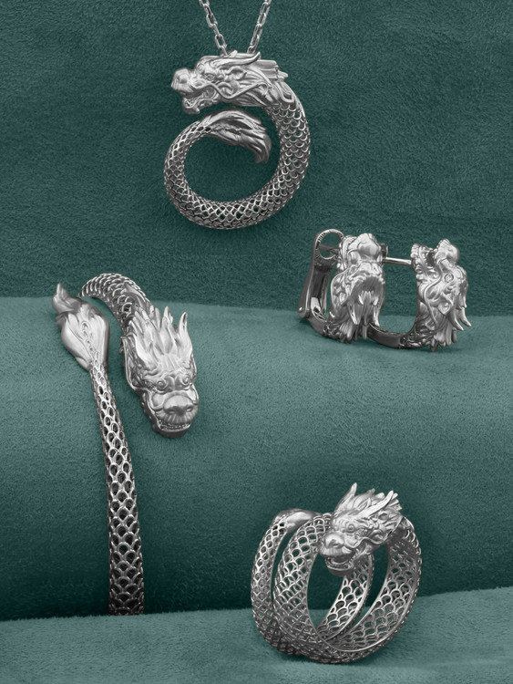 Браслет из белого золота 585 пробы c бриллиантами