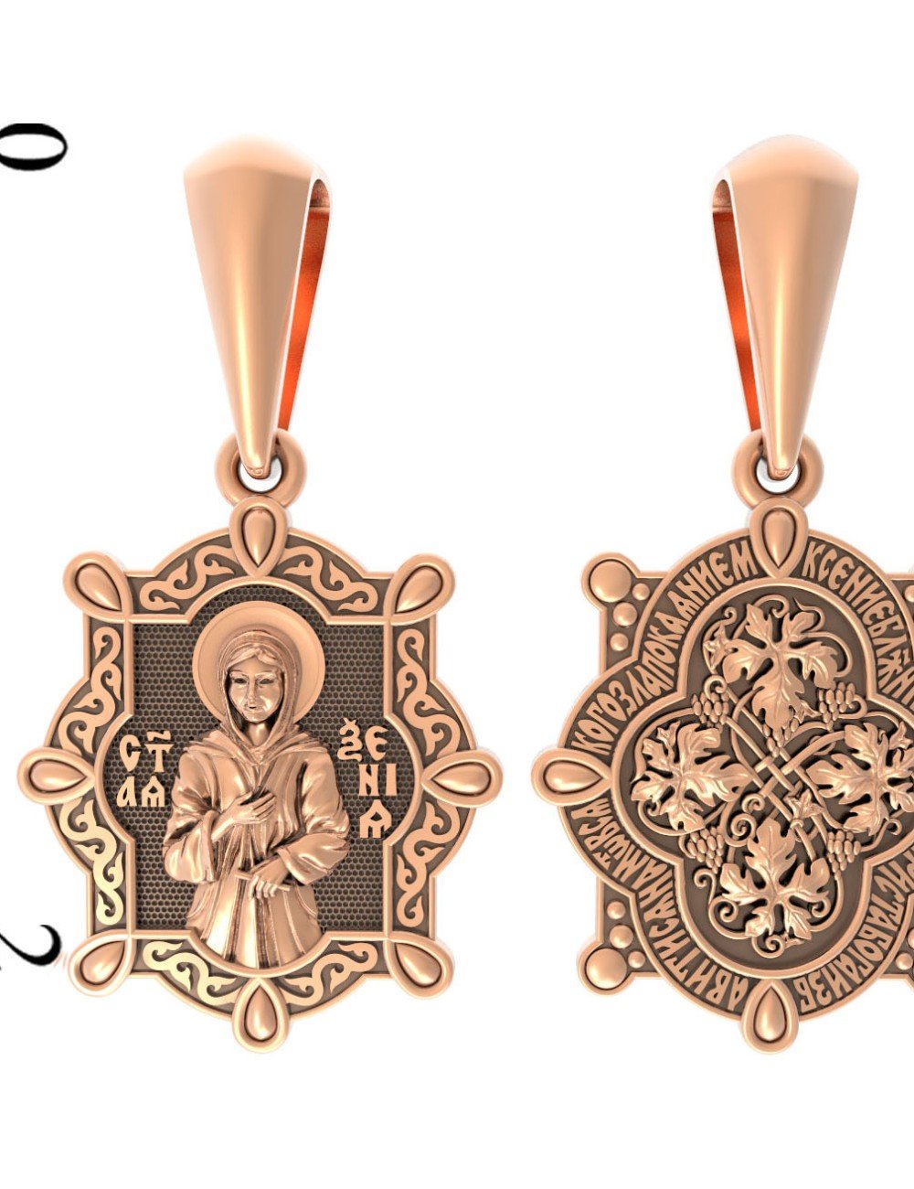 Образок из золота