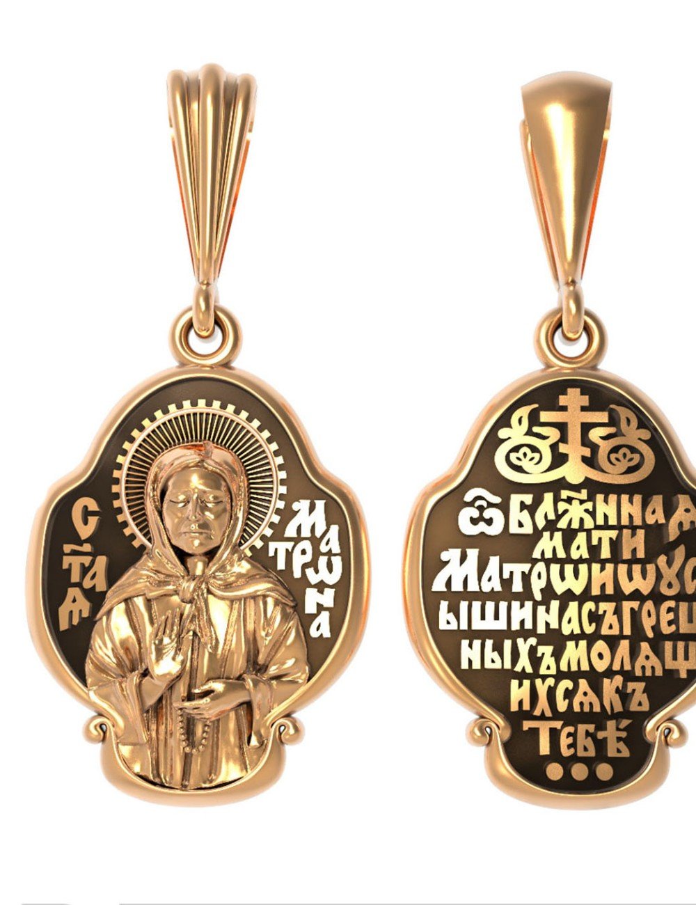 Образок из золота