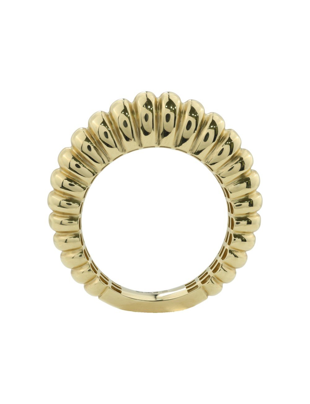 Кольцо из лимонного золота
