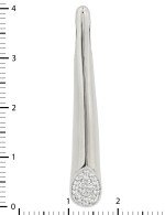 Подвеска из белого золота c бриллиантами