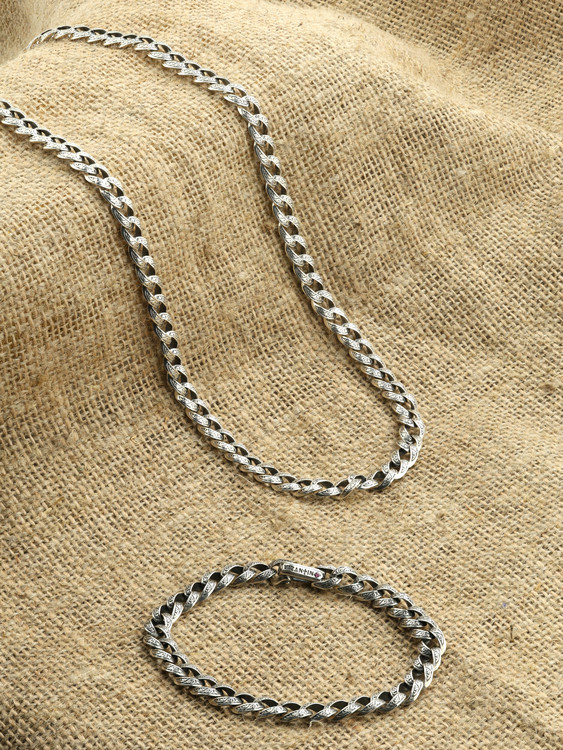 Браслет из серебра 925 пробы c рубином