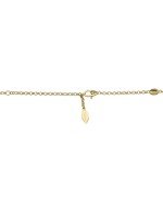 Колье из лимонного золота c бриллиантами