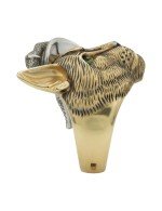 Кольцо из лимонного золота c эмалью