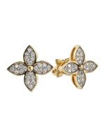 Серьги из золота c бриллиантами