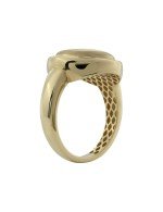 Кольцо из лимонного золота