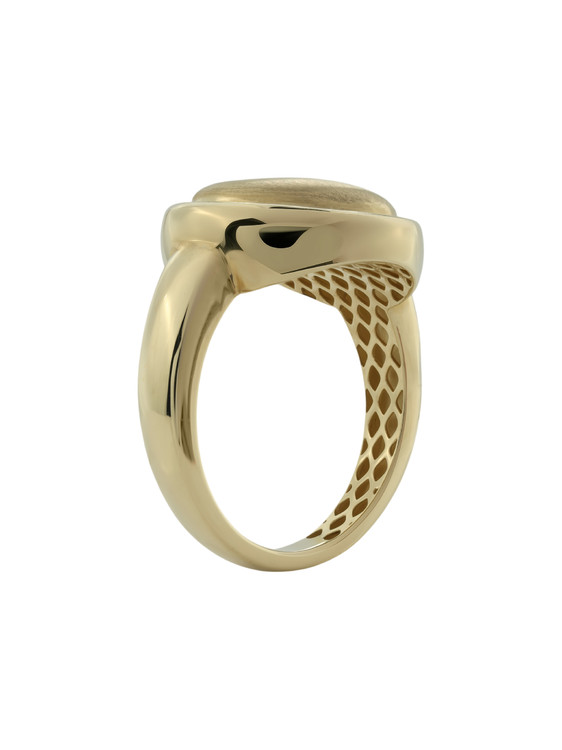 Кольцо из лимонного золота 585 пробы