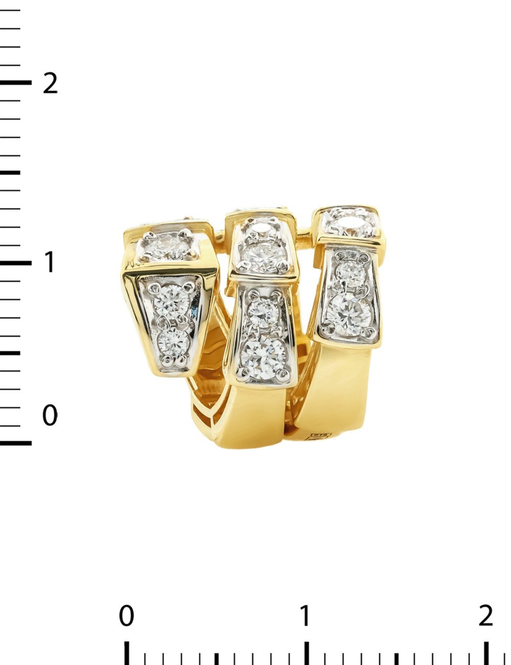 Подвеска из золота c бриллиантами