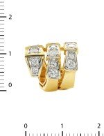 Подвеска из золота c бриллиантами