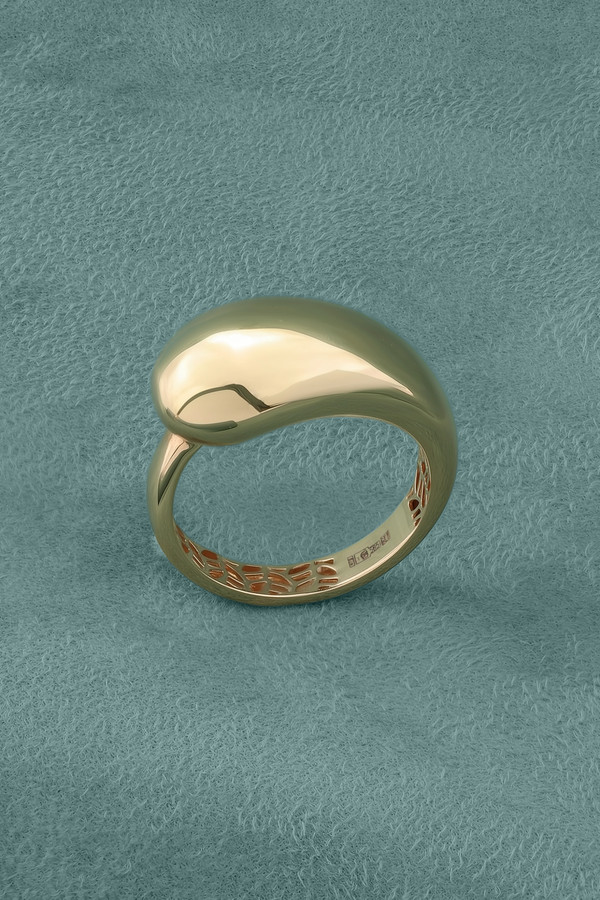 Кольцо из красного золота 585 пробы