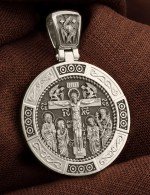 Образок из белого золота