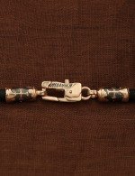 Шнурок шёлковый из золота c шёлковым шнурком