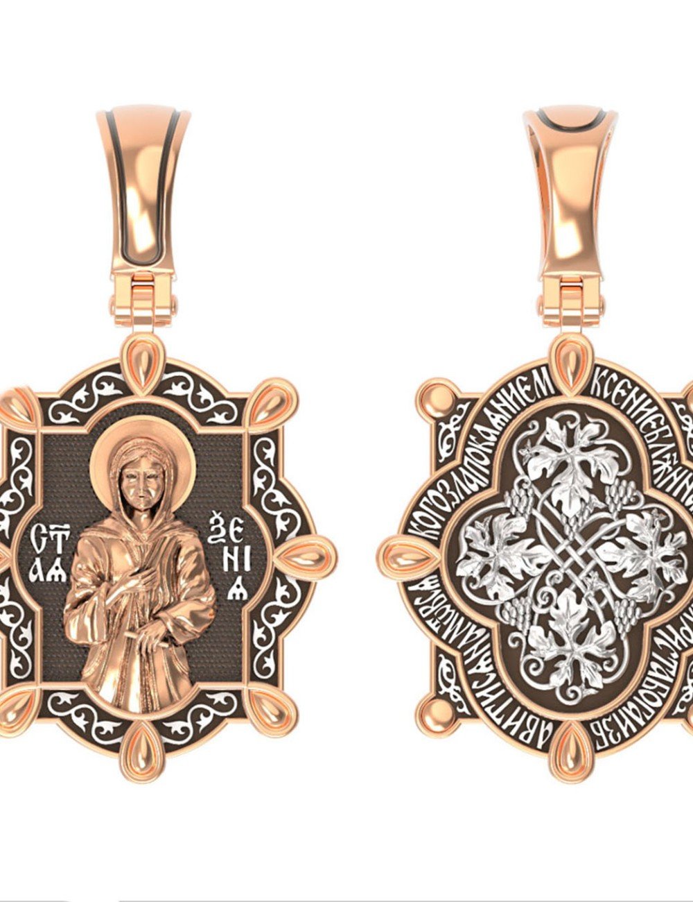 Образок из золота