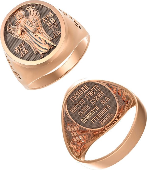 Кольцо из красного золота 585 пробы