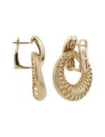 Серьги из золота 585 пробы