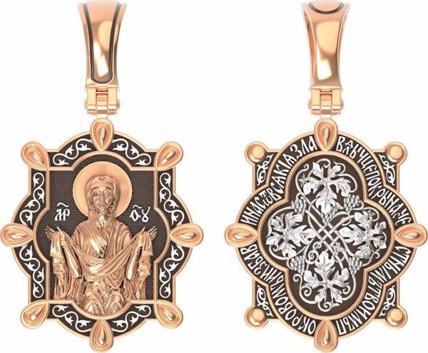 Образок из золота