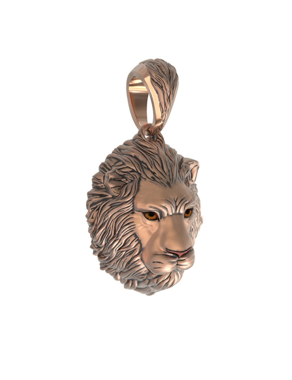 Подвеска из золота c эмалью