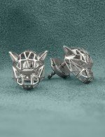 Серьги из белого золота