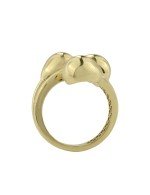 Кольцо из лимонного золота