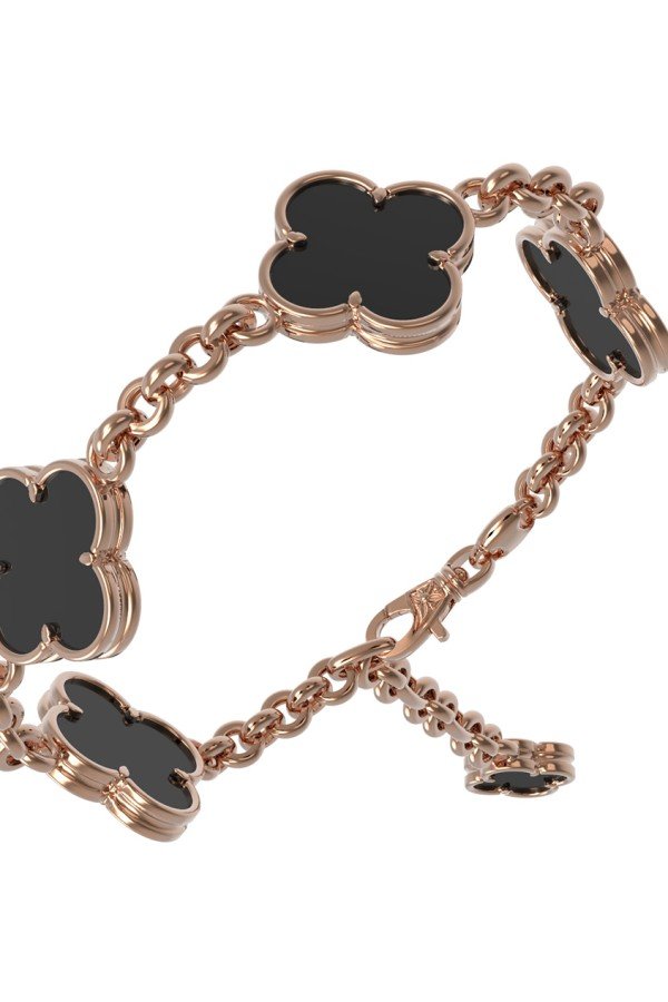 Браслет из золота c ониксом