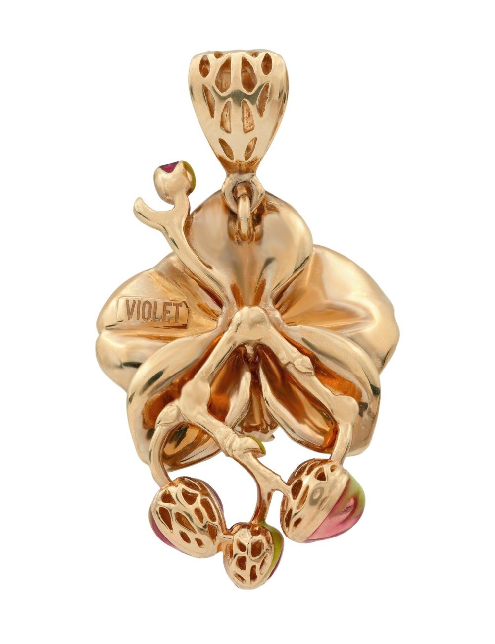 Подвеска из золота c эмалью