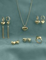 Серьги из лимонного золота