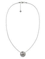 Колье из белого золота c бриллиантами