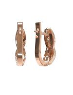 Серьги из золота c бриллиантами