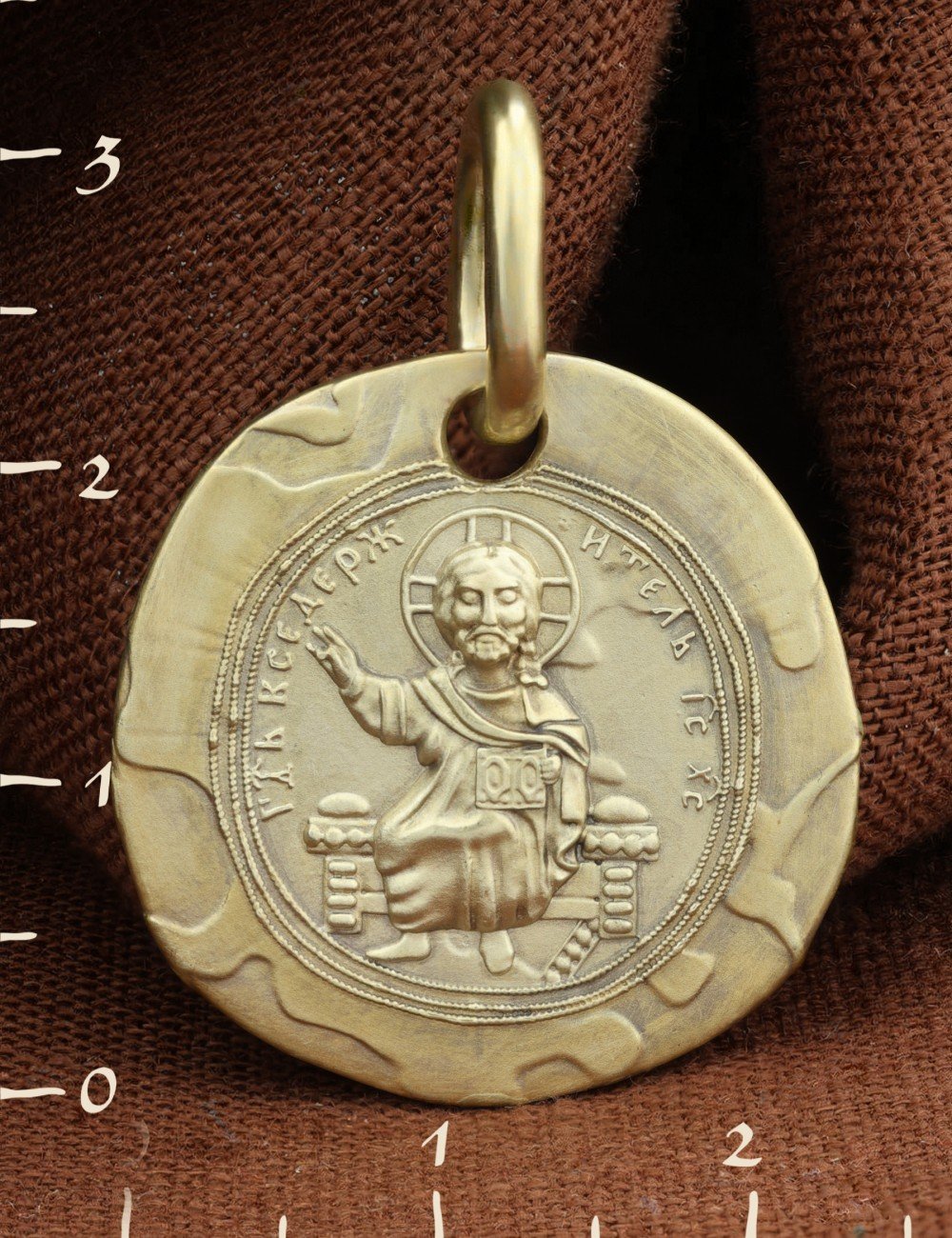 Образок из зелёного золота