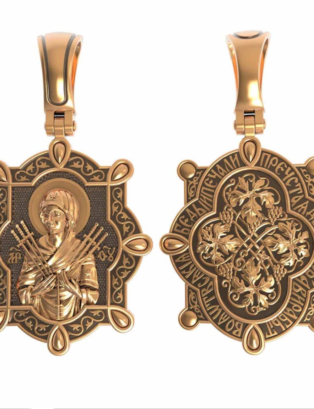 Образок из золота