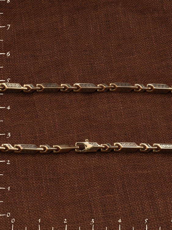 Цепь из красного золота 585 пробы
