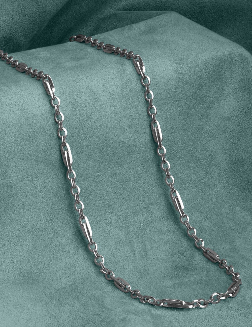 Цепь из белого золота