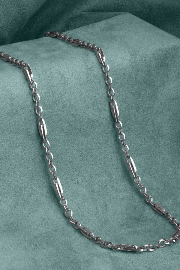 Цепь из белого золота