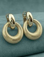 Серьги из лимонного золота 585 пробы