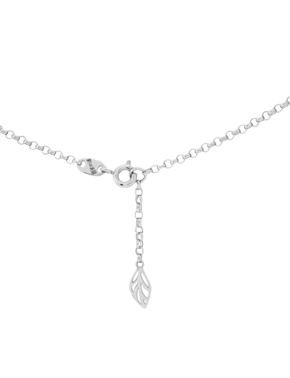 Колье из белого золота