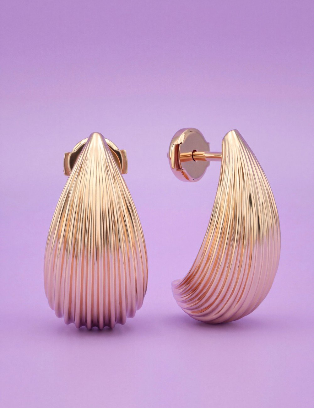 Серьги из золота 585 пробы
