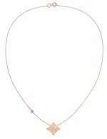 Колье из золота c бриллиантами и перламутром