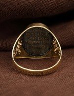 Кольцо из лимонного золота